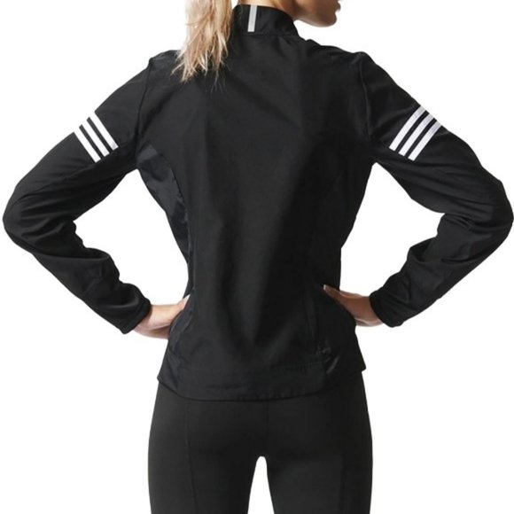 Adidas Response black windbreaker jacket size S - Picture 4 of 6